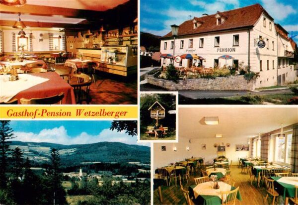 Miesenbach Birkfeld Gasthof Pension Wetzelberger Gastraeume Panorama