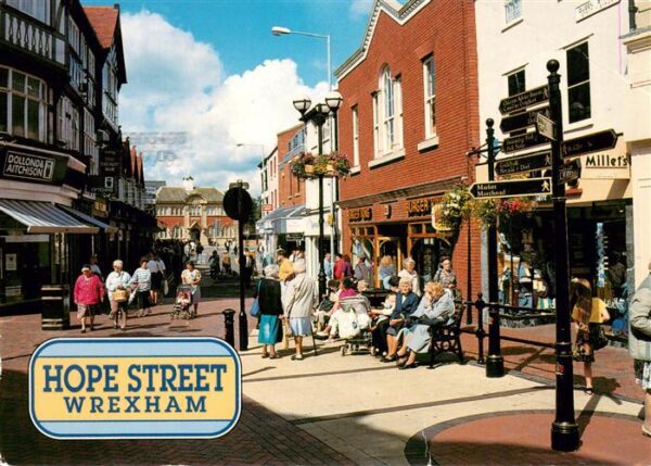 Wrexham Wales UK Hope Street