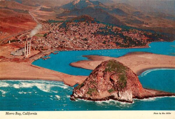 California City California USA Morro Bay Aerial View