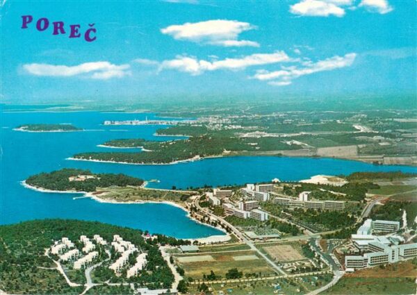 Porec Croatia Fliegeraufnahme