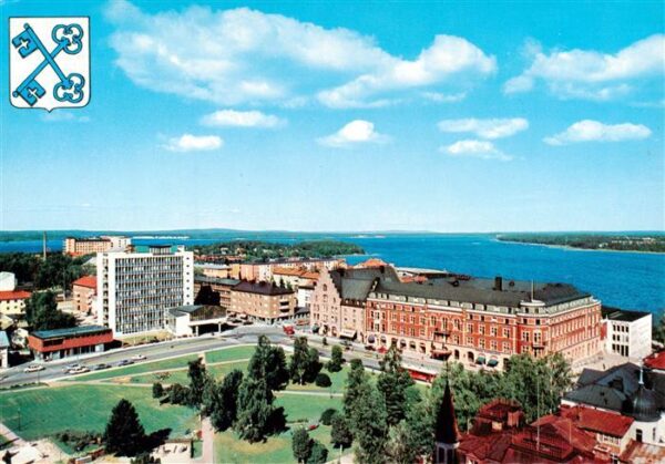 Lulea Sweden Parti over staden
