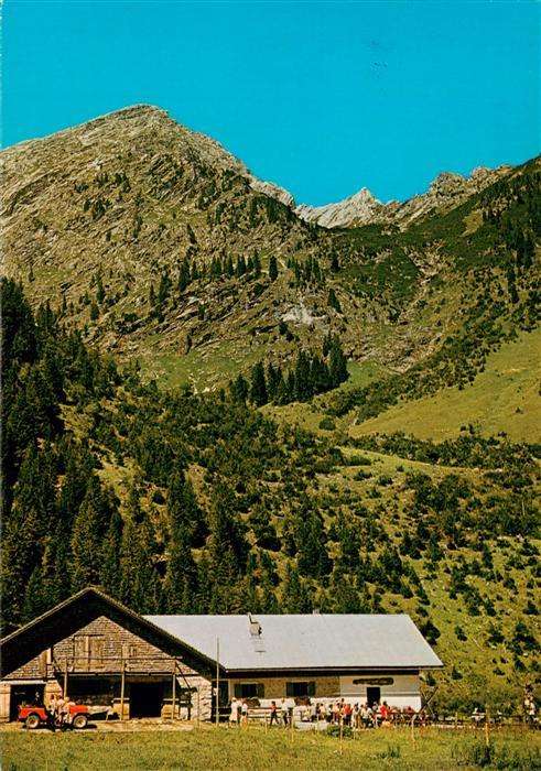 Tannheim Tirol AT Jausenstation Vilsalpe