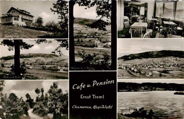 Chamerau Cafe Pension Ernst Treml Gaststube Panorama Seepartie