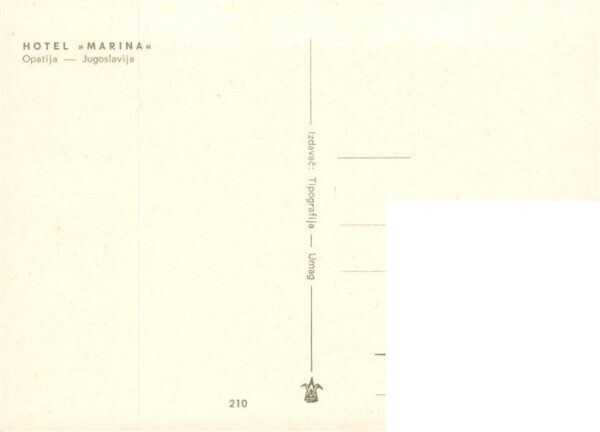 Opatija Abbazia Hotel Marina – Bild 2