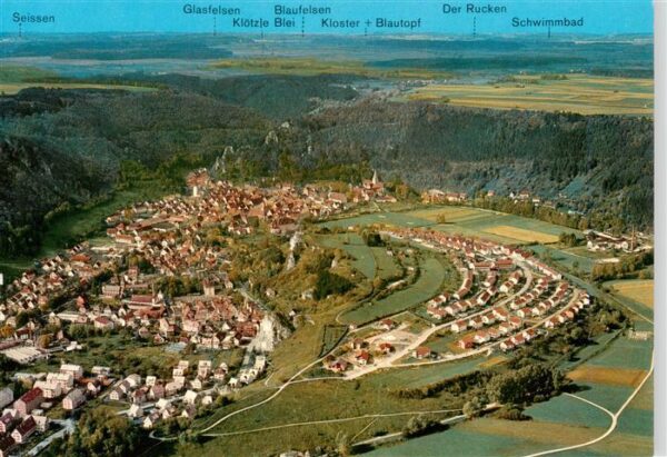 Blaubeuren Fliegeraufnahme