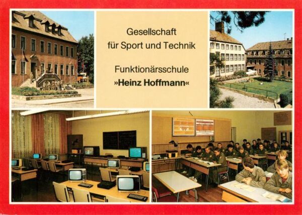 Blankenburg Harz Gesellschaft fuer Sport und Technik Funktionaersschule Heinz Ho