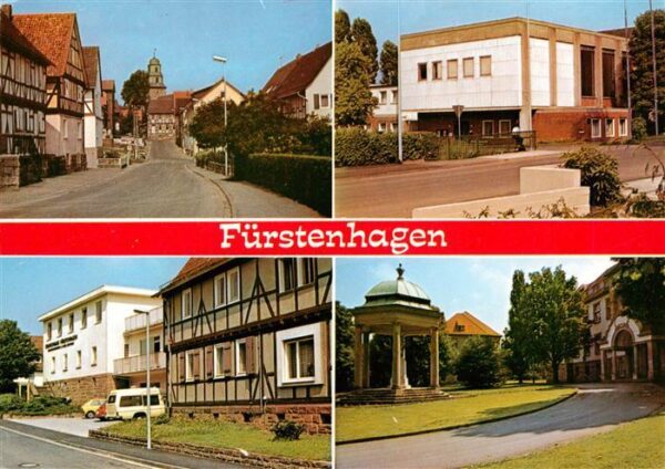 Fuerstenhagen Hessen Schulstrasse Mehrzweckhalle Altersheim Auguste Foerster Hau