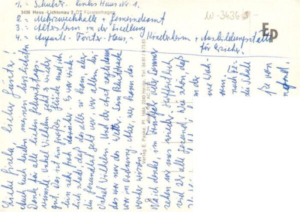 Fuerstenhagen Hessen Schulstrasse Mehrzweckhalle Altersheim Auguste Foerster Hau – Bild 2