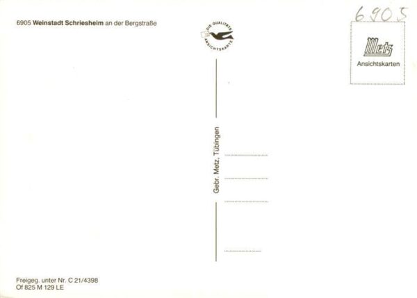Schriesheim Fliegeraufnahme – Bild 2