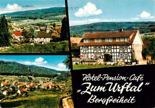 Bergfreiheit Hotel Pension Cafe Zum Urftal Panorama