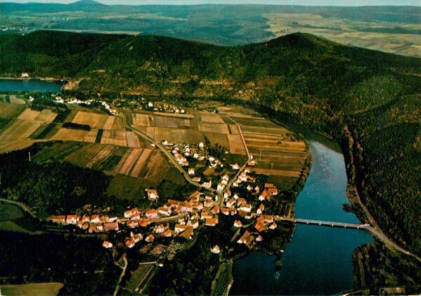 Hemfurth-Edersee Fliegeraufnahme