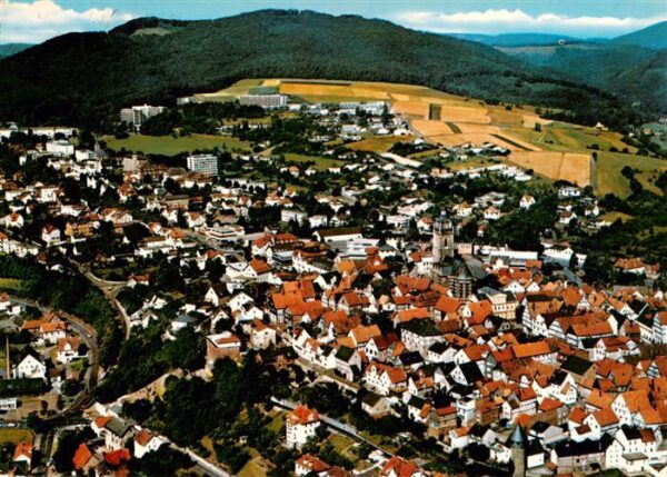 Bad Wildungen Fliegeraufnahme