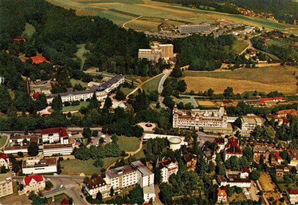 Bad Wildungen Kurviertel Fliegeraufnahme