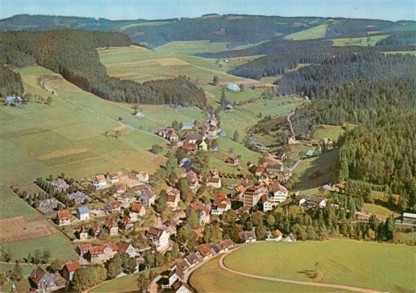 Guetenbach Schwarzwald Fliegeraufnahme