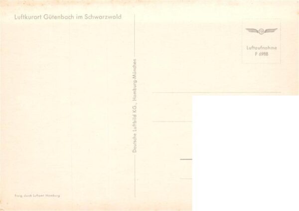 Guetenbach Schwarzwald Fliegeraufnahme – Bild 2
