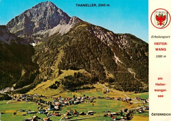 Heiterwang Tirol AT Fliegeraufnahme mit Thaneller
