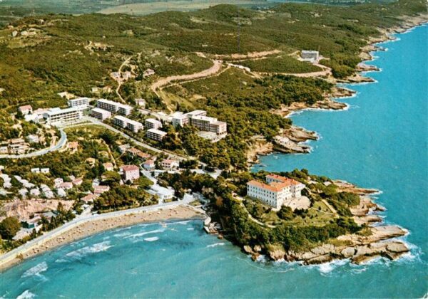 Ulcinj Montenegro Fliegeraufnahme