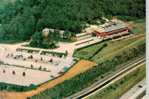 Apeldoorn NL Postiljon Motel Arnhem Fliegeraufnahme