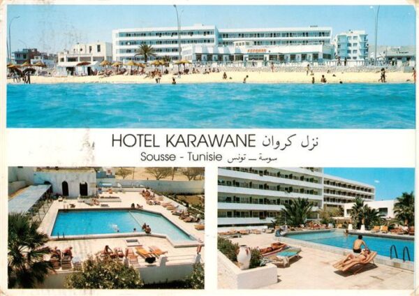 SOUssE  Tunesie Hotel Karawane Strand Pools