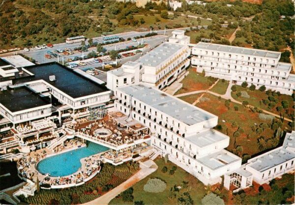 Porec Croatia Playa Laguna Hotel Delfin Fliegeraufnahme