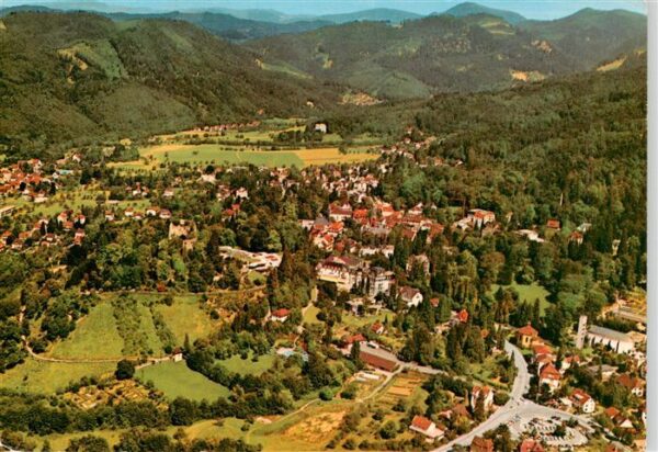 Badenweiler Thermalheilbad Fliegeraufnahme