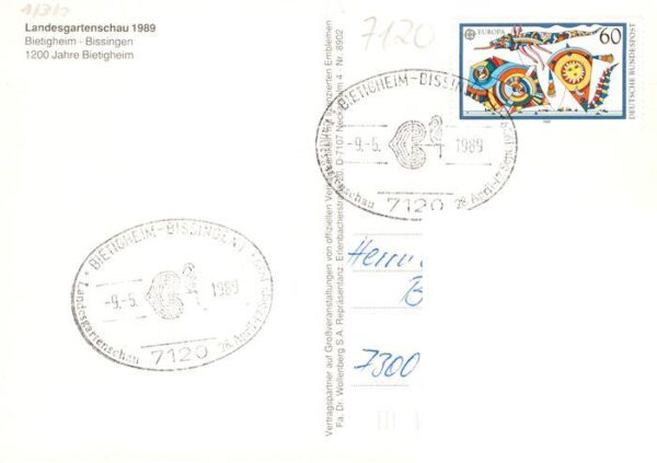 Bietigheim-Bissingen Landesgartenschau 1989 – Bild 2