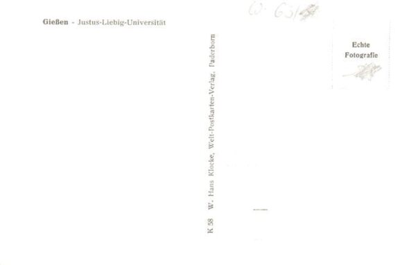 Giessen  Lahn Justus Liebig Universitaet – Bild 2