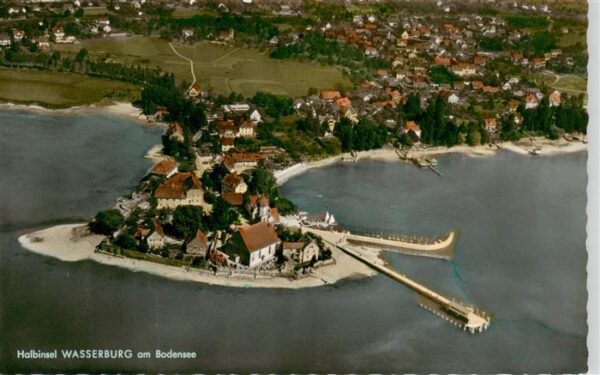 Wasserburg Bodensee Fliegeraufnahme