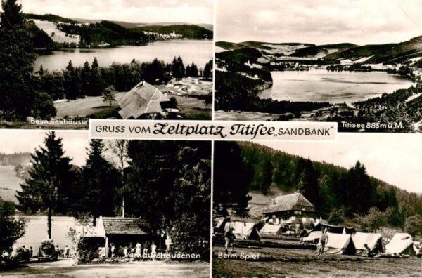 Titisee Zeltplatz Titisee Sandbank Beim Seehaeusle Verkaufshaeuschen Beim Spier