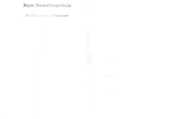 Holzhausen Ammersee Bayer Verwaltungsschule – Bild 2