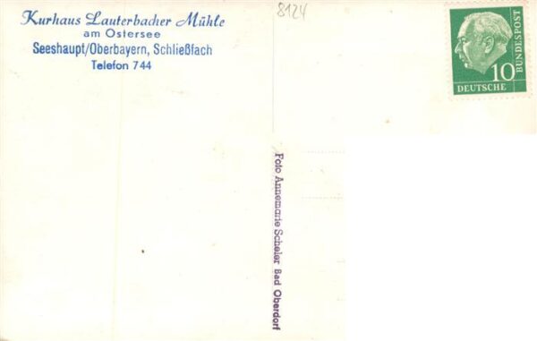 Seeshaupt Kurhaus Lauterbacher Muehle – Bild 2