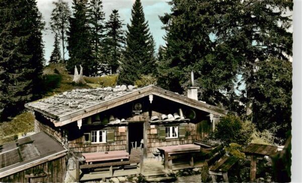 Kesselalm 1285m Inzell Bergwirtschaft am Breitenstein