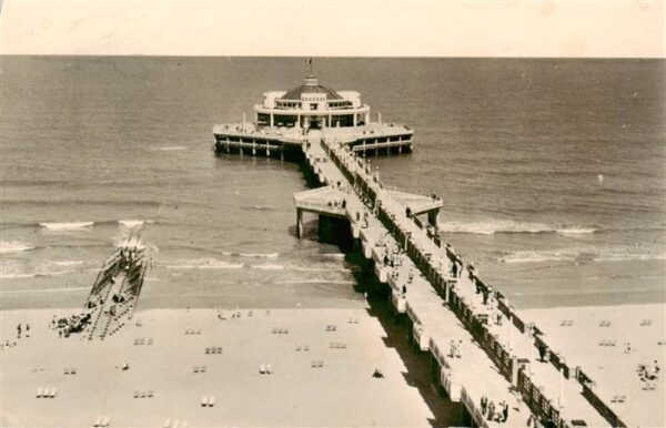 Blankenberge Blankenberghe Belgie Seebruecke