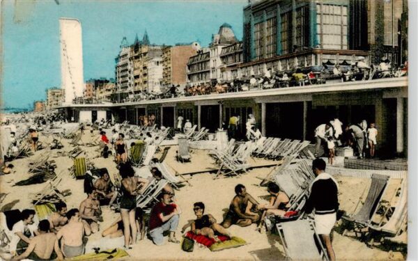 Blankenberge Blankenberghe Belgie Les Installations des Bains