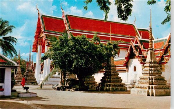 Bangkok Thailand Inside Wat Pho