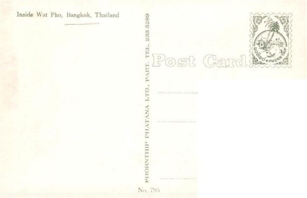 Bangkok Thailand Inside Wat Pho – Bild 2