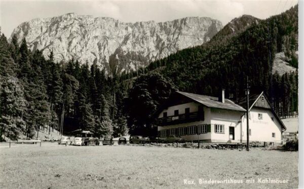 Rax 2009m Steiermark AT Binderwirtshaus mit Kahlmaeuer