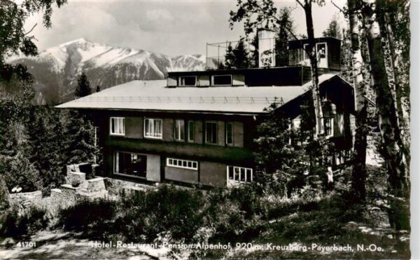 Payerbach Niederoesterreich AT Hotel Restaurant Pension Alpenhof Kreuzberg