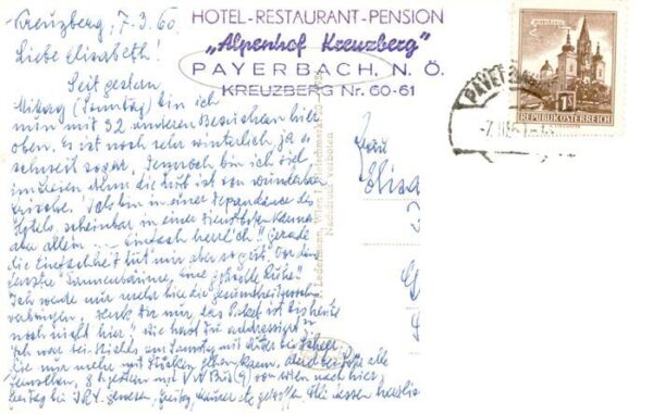 Payerbach Niederoesterreich AT Hotel Restaurant Pension Alpenhof Kreuzberg – Bild 2