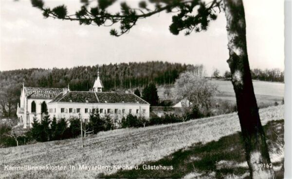Mayerling Baden Niederoesterreich AT Karmeliterinnenkloster Kirche und Gaestehau