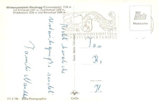 Hirschegg Kleinwalsertal Vorarlberg AT mit Elferkopf Zwoelferkopf Widderstein un – Bild 2