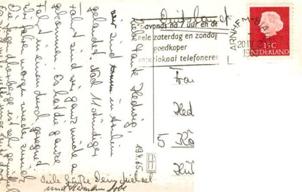 Arnhem Arnheim NL Waterval Sonsbeek Musis Sacrum Janssingels Steenstraat Station – Bild 2