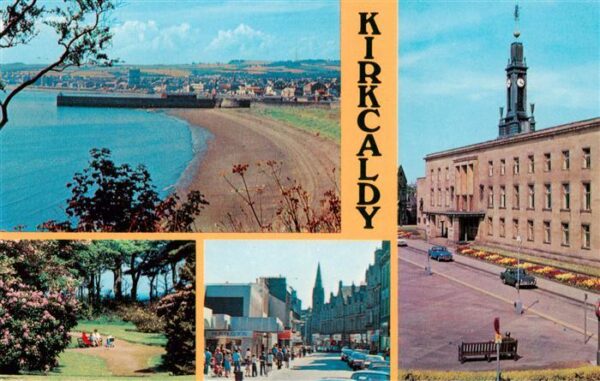 Kirkcaldy Scotland UK The Bay Ravenscraig Park High Street Town House