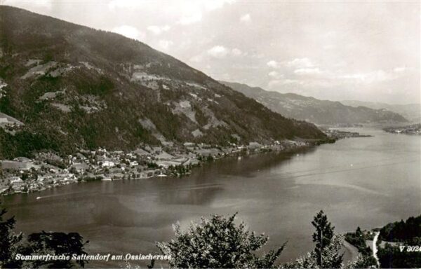 Sattendorf Ossiachersee Kaernten AT Panorama