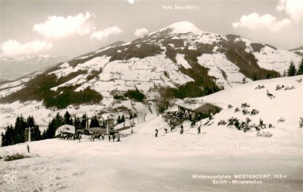 Westendorf Tirol Skilift Mittelstation