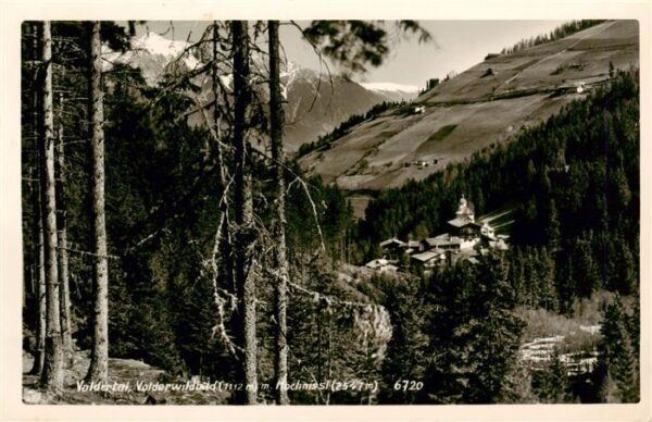 Voldertal Tirol AT Volderwildbad mit Hochnissl