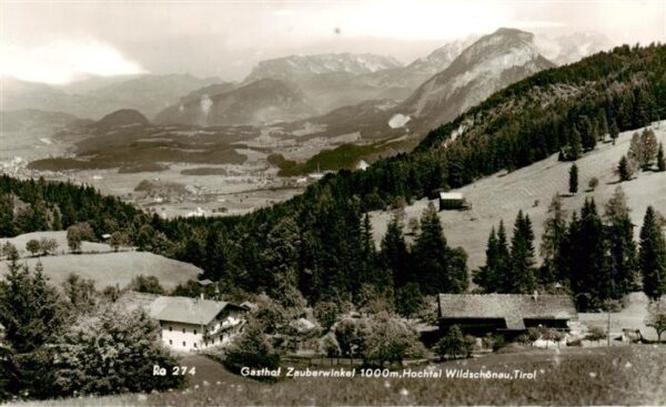Wildschoenau Tirol AT Gasthof Zauberwinkel im Hochtal