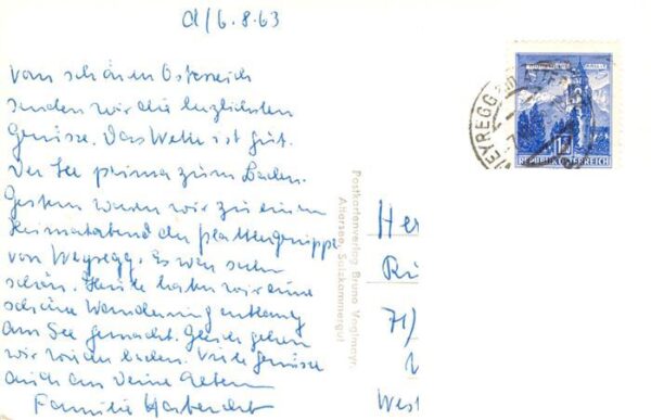 Weyregg Attersee Oberoesterreich AT Fliegeraufnahme – Bild 2