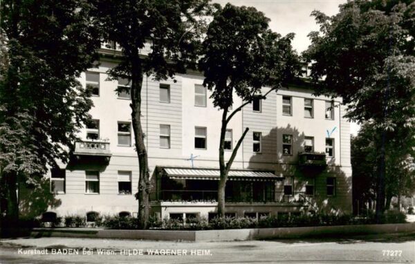 Baden  Wien AT Hilde Wagner Heim