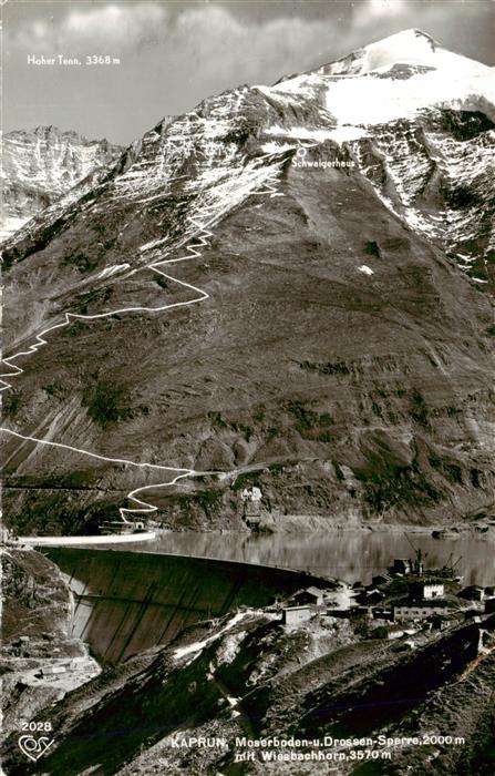 Kaprun AT Moserboden und Drossen Sparre mit Wiesbachhorn